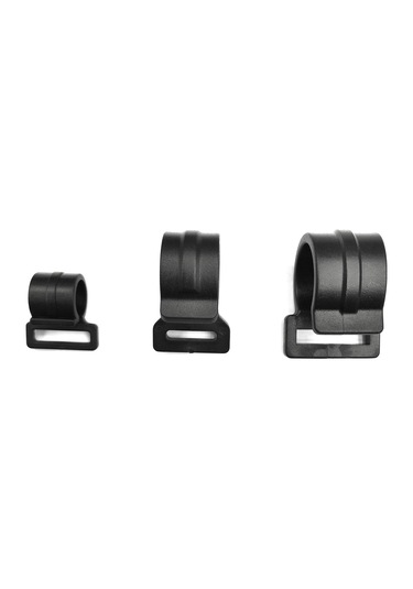 Suntek 50 Adet Çadır Direği Klipsleri Sağlam Asma Klipsi Siyah