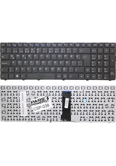 Grundig Uyumlu Mp-13M16Tq-43071. 6-80-Wa500-060-1 Notebook Klavye