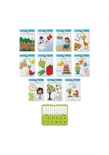 Bee Smart Görsel ve İşitsel Dikkat Seti 7-8 Yaş