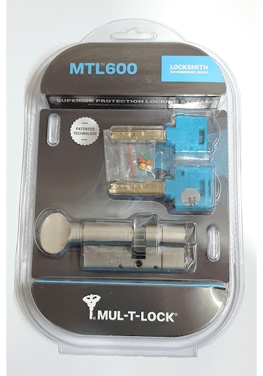 Multlock Mtl600 5 Anahtarlı Interactive Yüksek Güvenli Tuzaklı Çelik Takviyeli Mandallı Barel