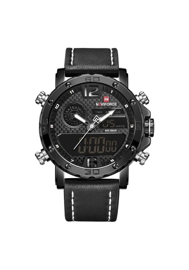 Erkek Saat Dijital Kuvars Alarm Kronometre İş Spor Günlük Kol Saati Beyaz Diğer