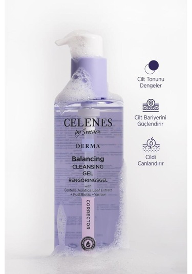 Celenes Derma Corrector Cleansing Gel 250 Ml