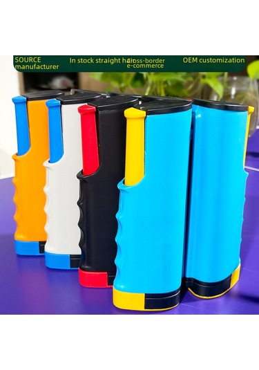 Reedark Halka İhracat Kalitesi Çift Taraflı Genişletilebilir Ping-pong Ağı: Ev Ve Dışarı Kullanıma Uygun, Dayanıklı Pe Ve Abs Malzeme Kırmızı-siyah Çok Renkli