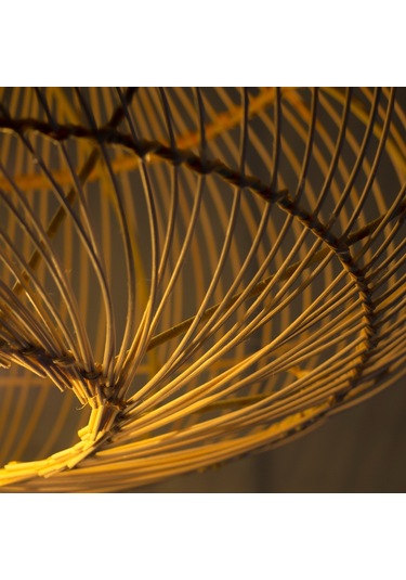 Bambu Aydınlatma: Ellips 50Cm