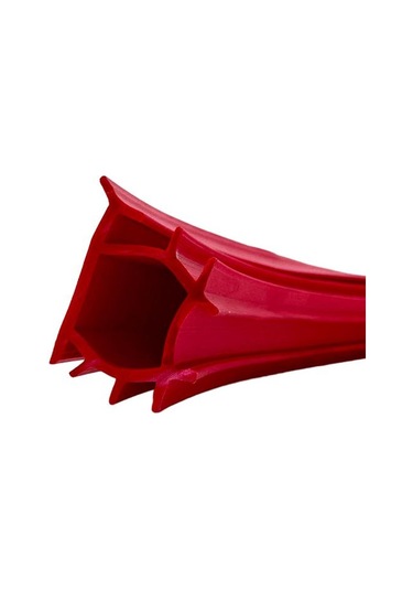 Contacall Alev Önleyici Yangın Kapısı Fitili Yangın Contası 6 Metre Kırmızı Ykc-26 6 M