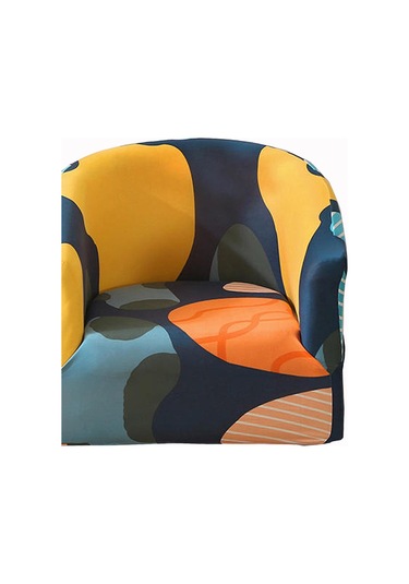 Suntek Yıkanabilir Yatak Odası Oturma Odası İçin Kulüp Sandalye Koltuk Slipcover