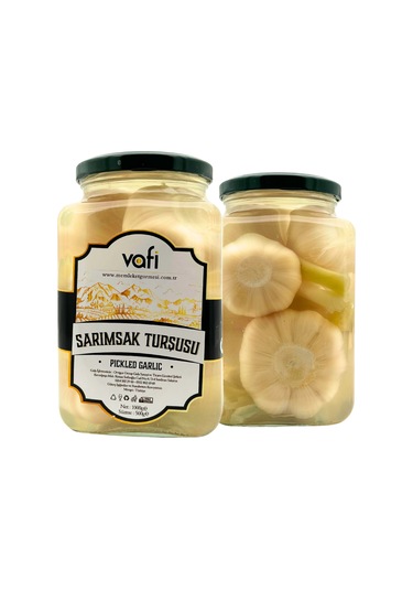 Vafi Turşu Serisi Sarımsak Turşusu 1000cc-500gr-8482