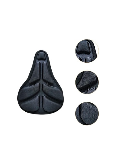 Suntek Bisiklet Sele Kılıfı Aşınmaya Dayanıklı Minderi M Siyah