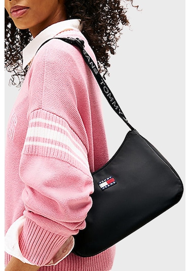 Tommy Jeans Bayan Çanta Aw0aw17888 Bds Siyah Siyah
