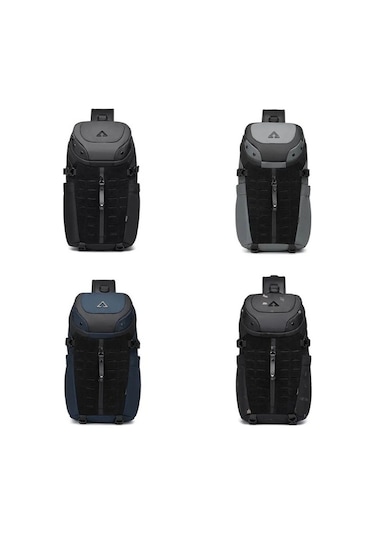 Maoyaya 9730 14l 1680d Oxford Kumaş Moda Crossbody Sırt Çantası Mavi Mavi