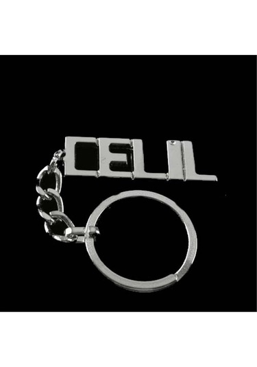 Ilkeshop Celil İsimli Anahtarlık- Çok Renkli