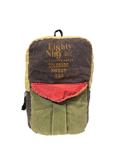 Kaliteli Vintage Tek Gözlü Disayn Sırt Gezi Çantası Kc Harley Bag 5097 Yeşil