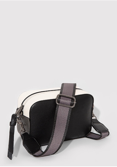 Mavi - Siyah Askılı Antrasit Çapraz Çanta 1910084-88035 Antrasit