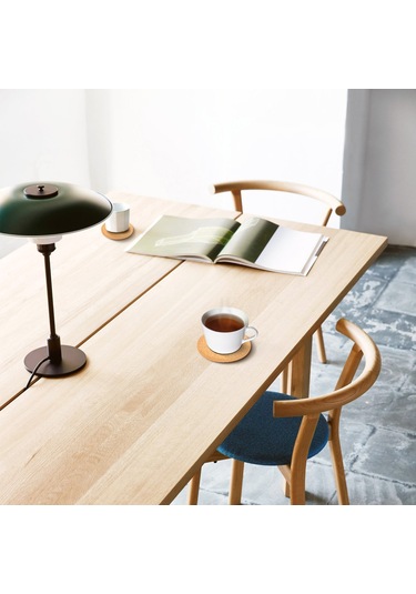 İçecekler İçin 20 Paket Mantar Bardak Altlığı, Emici Isıya Dayanıklı Tekrar Kullanılabilir Ahşap