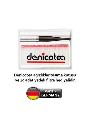 Denicotea 20270 Ejectör Filtreli Sig. Ağızlığı Silver