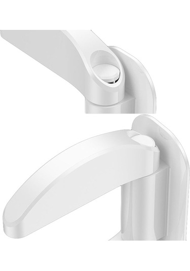 Sones Kapı Durdurucu Tek Başına Yaşayan Hırsızlık Önleyici Kapı Durdurucu Deliksiz Çocuk Güvenlik Kilidi Engelleyici Beyaz