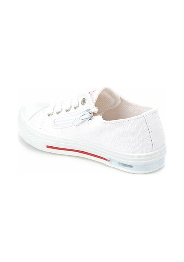 Kinetix Çocuk Fermuarlı Ayakkabı Beyaz