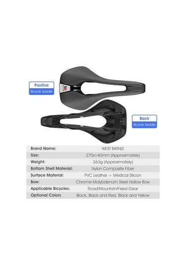 Dancemonkey Konforlu Bisiklet Seçimi - Ergonomik Tasarım, Havalandırmalı, Pvc Yüzey, 3 Renk Siyah/ Siyah