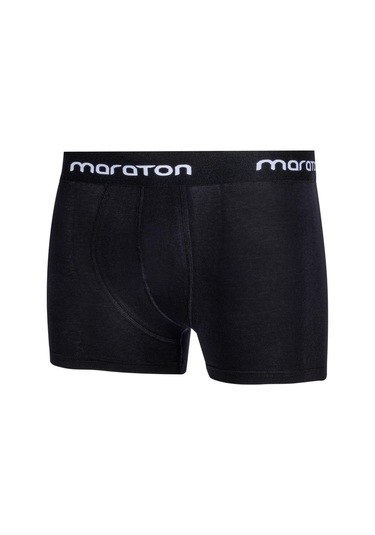 Maraton 2'li Erkek Siyah Boxer Siyah
