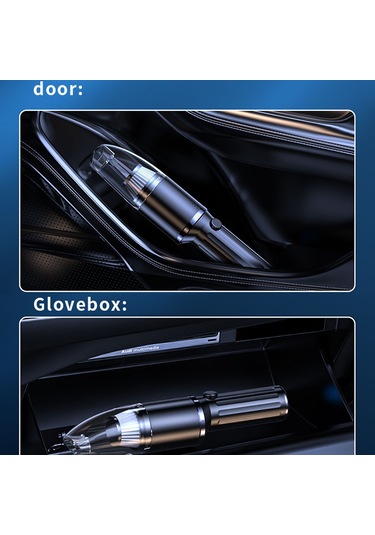 Araç Kablosuz Süpürge 120w Yüksek Güçlü Kablosuz Ev Aleti Süpürgesi Ev Ve Araç İkili Kullanım Taşınabilir Süpürge