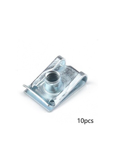 Ganzhoushop Suntek Somun M5 Klipsi Klip Elemanı Bağlantı Araç Aksesuarları Adet 10 Wk Gümüş