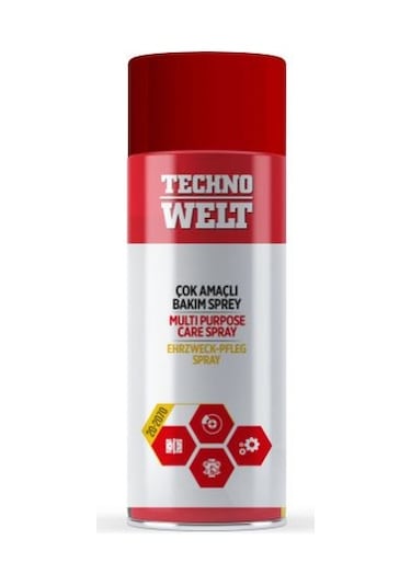 Technowelt Çok Amaçlı Yağlayıcı ve Koruyucu Sprey 200 ML