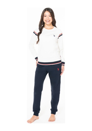 Kadın Pamuklu Lisanslı Pijama Takımı 20118 Ekru