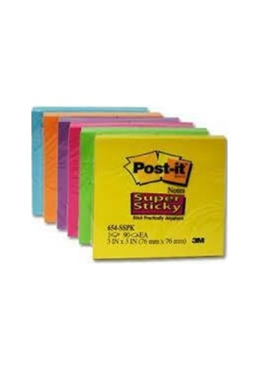 Post-İt Süper Sticky Renkli 76X76 Mm 90 Yp 1 Adet