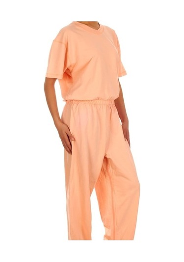 Caretex BH30A Sırt-Bacak Fermuarlı Alzheimer Kadın Hasta Tulumu