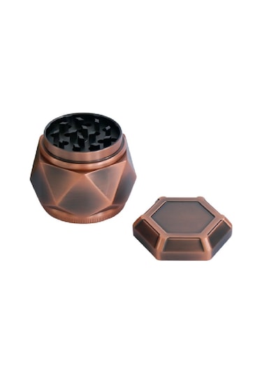 Vıp-Elm-Rose Premıum Grınder 63 MM 5 Kat Herbal Baharat Öğütücü Parçalayıcı