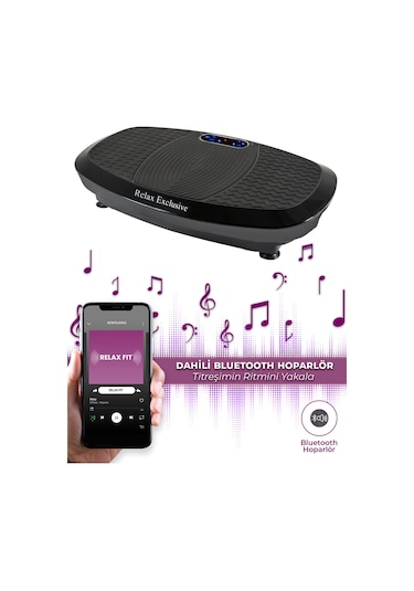 Relax Exclusive 3d Vibration Plate Titreşimli Spor Egzersiz