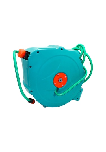 Hegi Sx900020 Otomatik Geri Sarımlı Bahçe Makarası Seti 20 Mt
