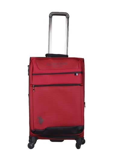 U.s. Polo Assn. Bordo Kumaş Unisex Orta Boy Valiz Plvlz9102b-o 001