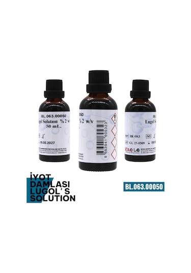 Biorad Lugol Çözeltisi %2 50 ML