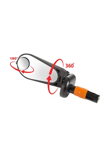Hsgl Bisiklet Ayna Gidon Aynası Katlanabilir 3d Ayna Tw Ayn117 Siyah