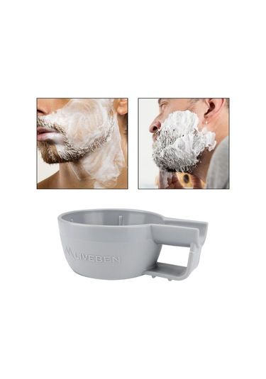 Dolıty Sabun Kupa Kase Taşınabilir Tıraş Kasesi Gri