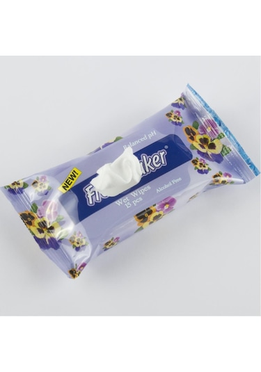 Freshmaker Islak Cem Mendil - Alkolsüz Ve Ph Dengelenmiş - Çiçeksi Kokular - 15 Adetlik 20 Paket 20'li Set