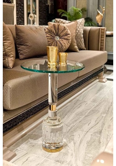 Dulda Akrilik Eva Sehpa Şeffaf