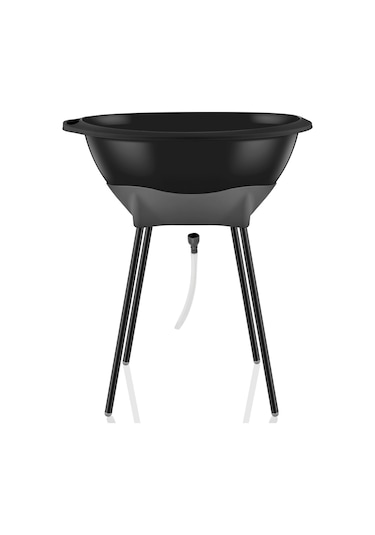 Babyjem Elegant Ayaklı Küvet 38 Lt Su Tahliyeli Siyah Renk Çok Renkli