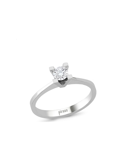 Pirnus Diamond Tektas Yüzük 14 Ayar Altın Gramı : 1.83