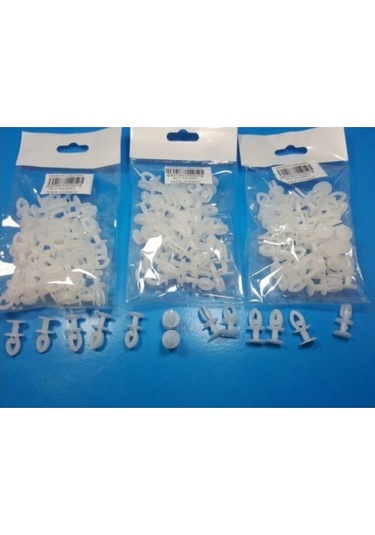 Geçmeli Perde Düğmesi 40 Adetli