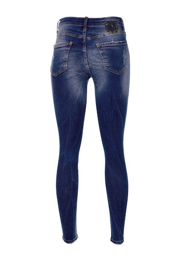 Barmore Mavi Kadin Jean Mavi