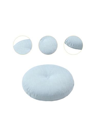 Suntek Zemin Yastığı Dekoratif Oturma Meditasyon Tatami Açik Mavi