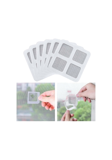 10 Adet 10cm Sineklik Tamir Bantı Sineklik Yaması Kendin Yapışkanlı Banyo Gider Süzgeci