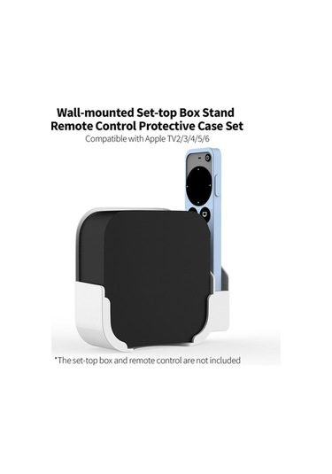 Pazly Bilgisayar Standı Duvara Monte, Tv2-6 Uzaktan Kumanda Kılıfı, Siyah Stand4, Montajlı Kutu Standı