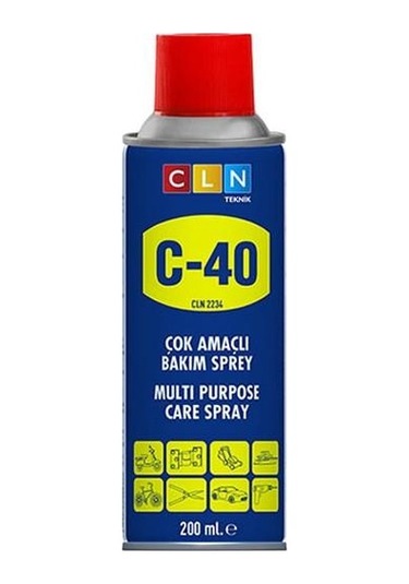 Caldini C40 Çok Amaçlı Bakım Pas Sökücü Spreyi Yağlayıcı 200 ML