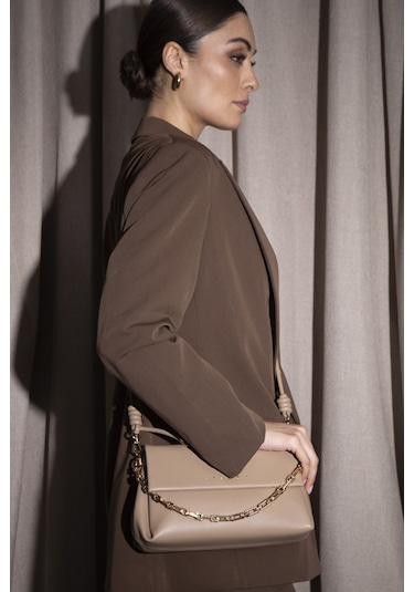 Sisley Kadın Çapraz Çantası Sly 183 Std / Ten Ten