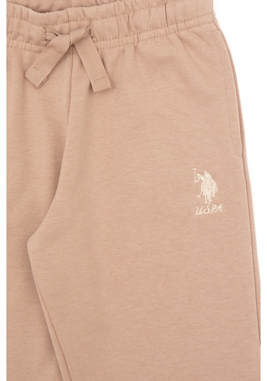 U.s. Polo Assn. Kız Çocuk Camel Pijama Takım 50318957-vr015 Camel