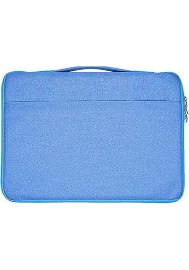 Ebitda 13,3 İnç Dizüstü Bilgisayar Kılıfı Oxford Kumaş Yumuşak Kabarık Astar Taşıma Çantası - Mavi Çok Renkli