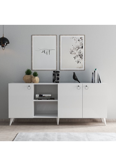 Tanmob Buse Konsol Beyaz - Ksl0301